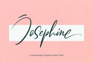 Josephine | Fashionable Script Font