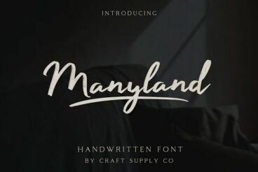Manyland - Handwritten Font