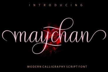 maychan Script Font
