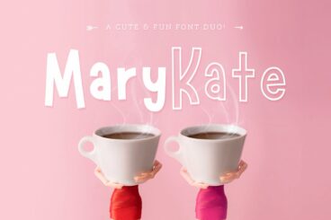 NEW! Marykate Font Duo