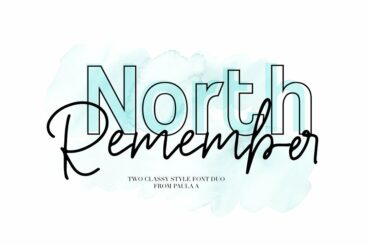 North Remember Font Duo