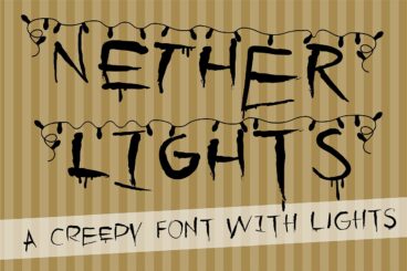 PN Nether LightsRegular Font