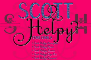 Scott Helpy Big Family Regular Font