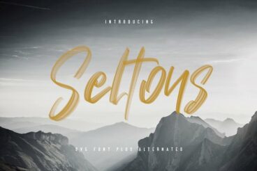 Seltons - SVG Font