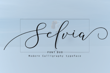 Selvia Font Duo Script