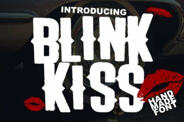 The Blink Kiss Font