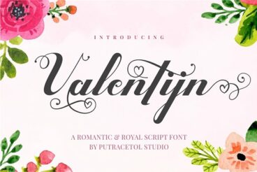 Valentijn - Romantic Font