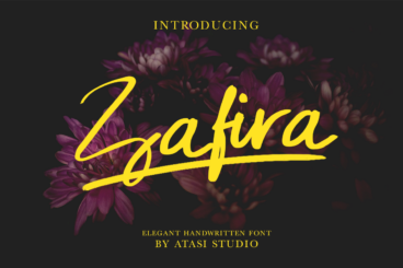 Zafira Handwritten Font