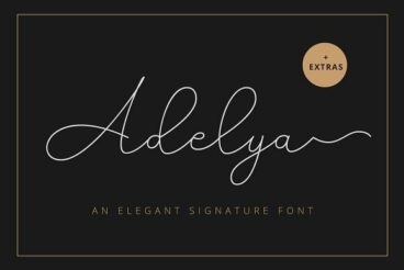 Adelya - Elegant Signature Font