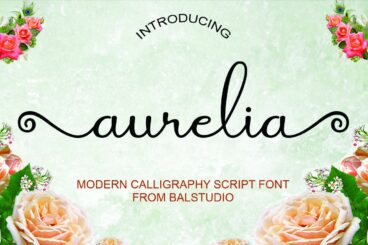 Aurelia Script Font