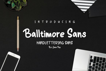 Balltimore Sans - Handlettering Sans