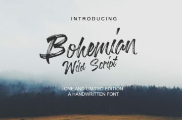 Bohemian Wild Script