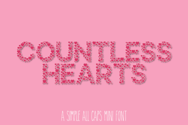 Countless Hearts - A Simple Love Font Regular