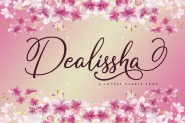 Dealissha Script Font