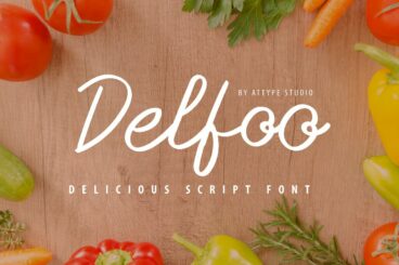 Delfoo Script Font