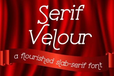 Fontbundles - Serif Velour Font