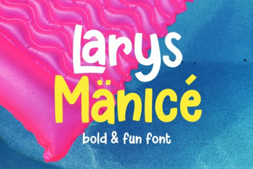 Larys Manice - Bold & Fun Font
