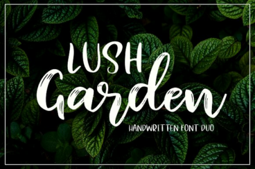 Lush Garden Font
