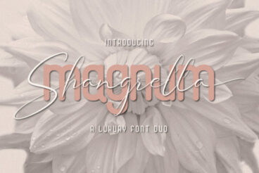 Magnum Shangrella Duo Font