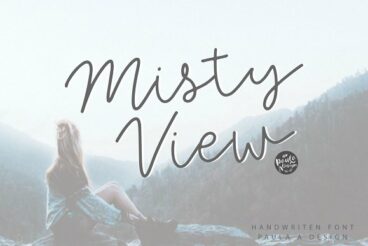 Misty View Font