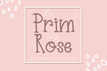 Prim Rose - Lovely Handwritten+EXTRA