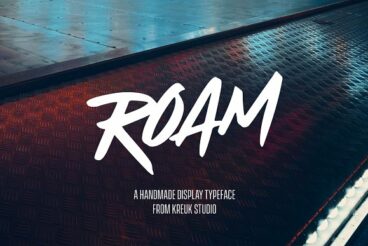 Roam Display Font 50% OFF