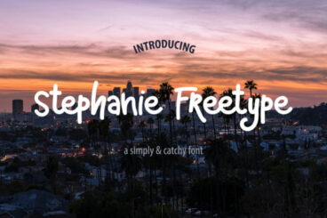 Stephanie Freetype Font