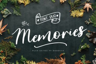 The MemoriesScript Font