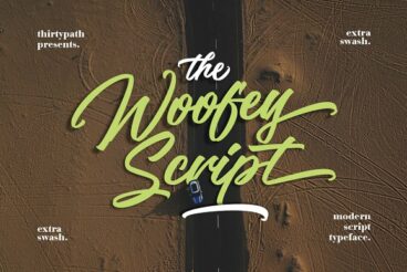 The Woofey Script Typeface