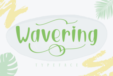 Wavering Font