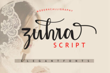 Zuhra Script Font