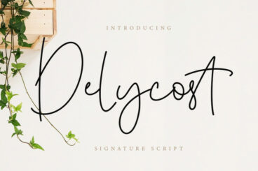 Delycost Signature Style Script Font