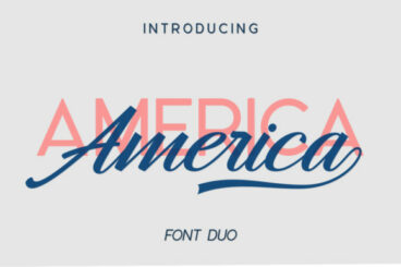 America Duo Font