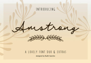 Amstrong Duo Font
