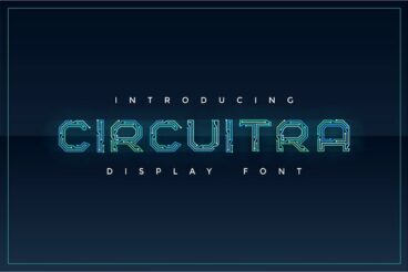 Circuitra Color Font