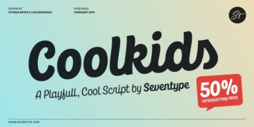 CoolKids Font Family - 4 Fonts