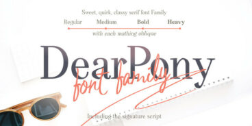 Dear Pony Font Family