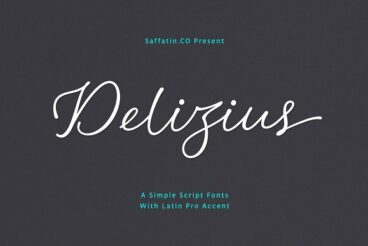 Delizius Script Pro Font