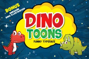 Dinotoons Font