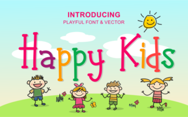 Happy Kids Font