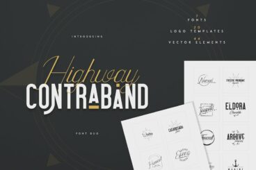 Highway Contraband - font