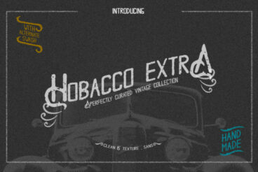 Hobacco Extra Font