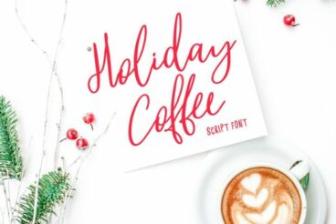 Holiday Coffee Font