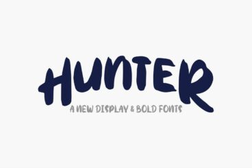 Hunter Typeface Other Font