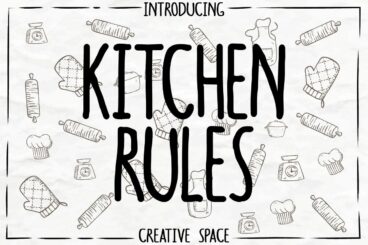 Kitchen RulesRegular Font