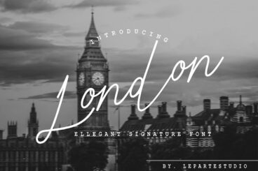 London Ellegant Signature Script Font