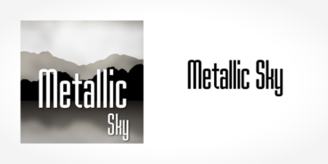 Metallic Sky Font
