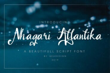 Nhagari Atlantika Font