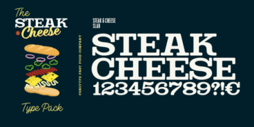 Steak And Cheese Font Family