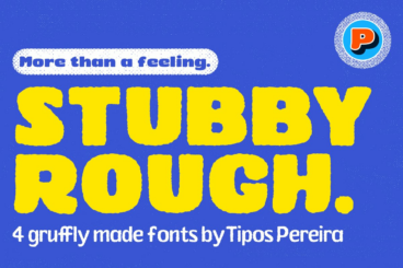 Stubby Rough Fonts